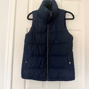 Navy Puffer Vest